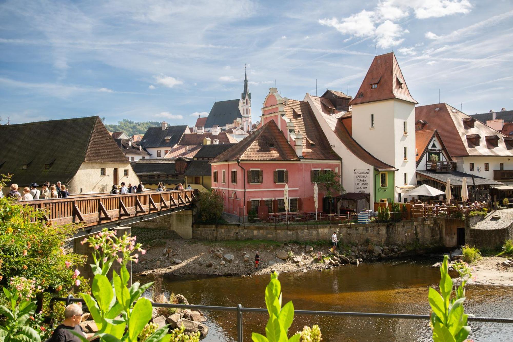 Rezidence Plesivec - Rodinny Apartman S 3 Loznicemi Cesky Krumlov Exterior photo